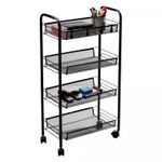 Carrinho-Organizador-Multiuso-de-Metal-4-Prateleiras-com-Rodinhas-Preto-44cm-x-26cm-x-83cm-Lyor