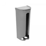Dispenser-para-Sacola-Plastica-com-Suporte-de-Parede-Cinza-75cm-x-95cm-x-22cm-Lyor