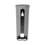 Dispenser-para-Sacola-Plastica-com-Suporte-de-Parede-Cinza-75cm-x-95cm-x-22cm-Lyor