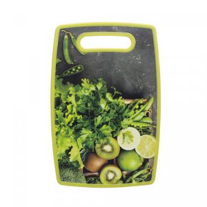 Tábua para Corte de Plástico com Estampa Kiwi 30cm x 20cm x 1cm - Lyor