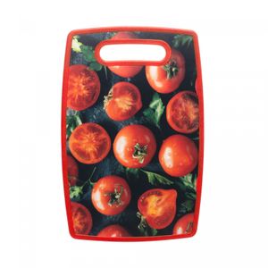 Tábua para Corte de Plástico com Estampa Tomate 30cm x 20cm x 1cm - Lyor