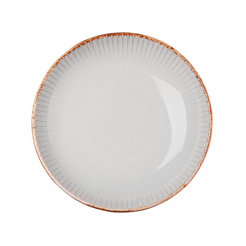Prato-para-Massa-de-Ceramica-Linear-Cinza-23cm-Lyor