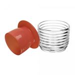 -Manteigueira-Francesa-de-Vidro-Colmeia-Preta-9,5cm-x-9,5cm-x-8cm-Lyor