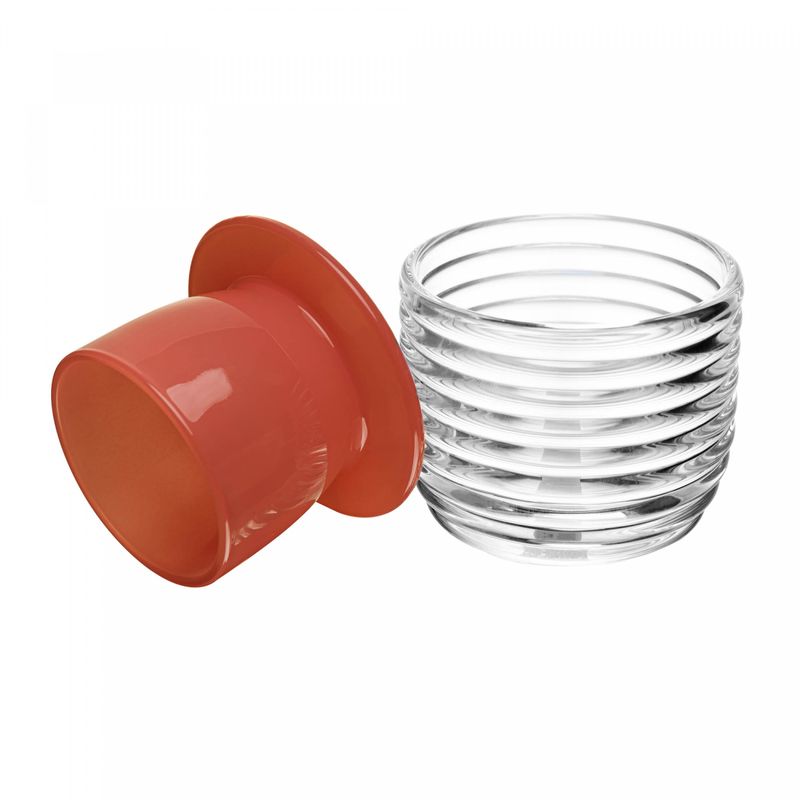 -Manteigueira-Francesa-de-Vidro-Colmeia-Preta-9,5cm-x-9,5cm-x-8cm-Lyor