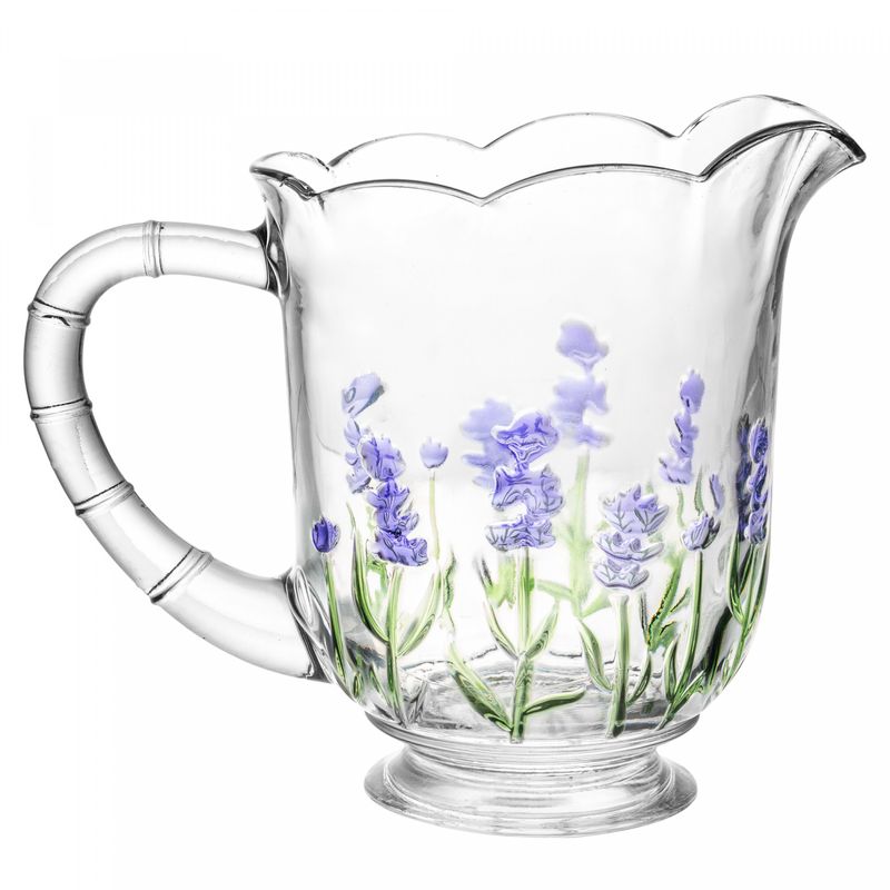Jarra-de-Cristal-Lavanda-Hand-Painting-15L-Lyor