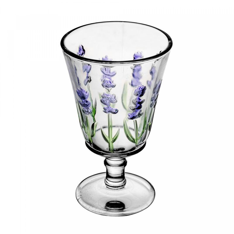 Taca-para-Agua-de-Cristal-Lavanda-Hand-Painting-240ml-Lyor