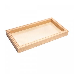 Bandeja de Mdf Balls Natural 42cm x 22cm x 4,5cm - Lyor