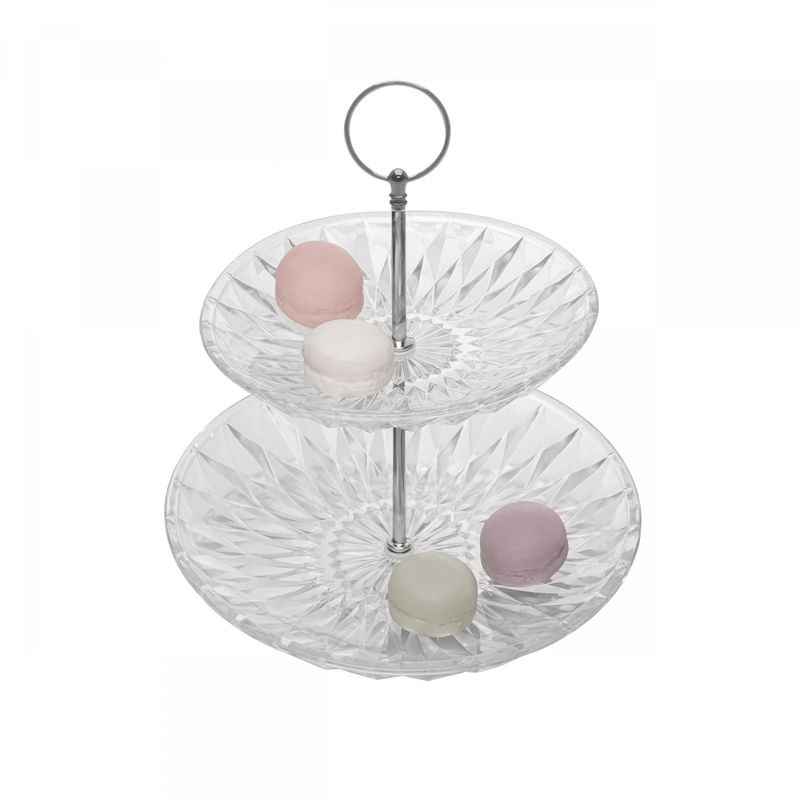 Porta-Doces-de-Vidro-2-Andares-Diamond-25cm-Lyor