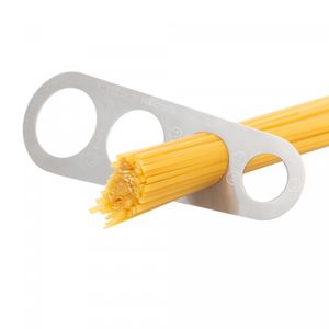 Medidor para Porção de Massa Espaguete de Aço Inox 18,5cm x 6cm x 0,1cm - Lyor