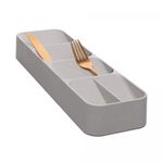 Organizador-de-Gaveta-para-Talheres-com-Nichos-de-Bambu-e-PP-Cinza-39cm-x-10cm-x-55cm-Lyor
