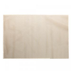 Lugar Americano Antiderrapante de PVC Flex Bege 44,5cm x 29,5cm - Lyor