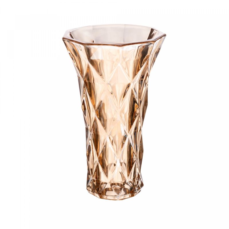 Vaso-de-Vidro-Diamond-Ambar-Metalizado-13cm-x-65cm-x-20cm-Lyor