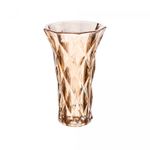 Vaso-de-Vidro-Diamond-Ambar-Metalizado-8cm-x-8cm-x-15cm-Lyor