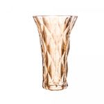 Vaso-de-Vidro-Diamond-Ambar-Metalizado-8cm-x-8cm-x-15cm-Lyor