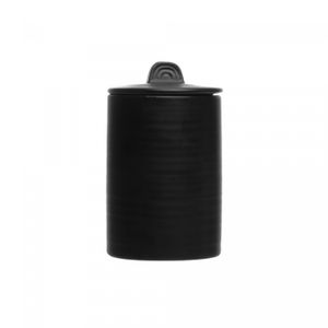 Conjunto 2 Peças para Banheiro de Cerâmica Sand Preto - Lyor
