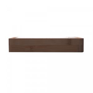 Conjunto 6 Peças para Queijo com Bandeja de Bambu e Tábua Terrazo 23x23x4cm Lyor