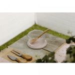 Petisqueira-Redonda-de-Vidro-com-Colher-de-Bambu-e-Suporte-Terrazo-12x10x65cm-Lyor