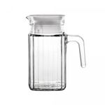 Jarra-Porta-de-Geladeira-de-Vidro-com-Tampa-em-Plastico-Branca-650ml-Lyor