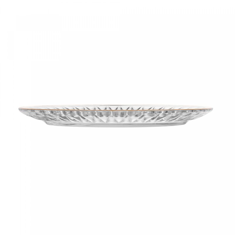 Conjunto-2-Pratos-de-Sobremesa-de-Cristal-com-Fio-de-Ouro-Radial-20cm-Lyor