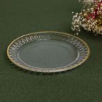 Conjunto-2-Pratos-de-Sobremesa-de-Cristal-com-Fio-de-Ouro-Radial-20cm-Lyor