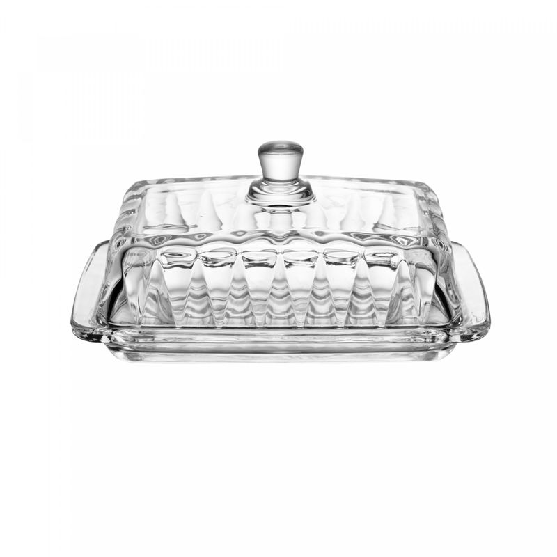 Manteigueira-de-Cristal-com-Tampa-Radial-18cm-x-105cm-x-8cm-Lyor