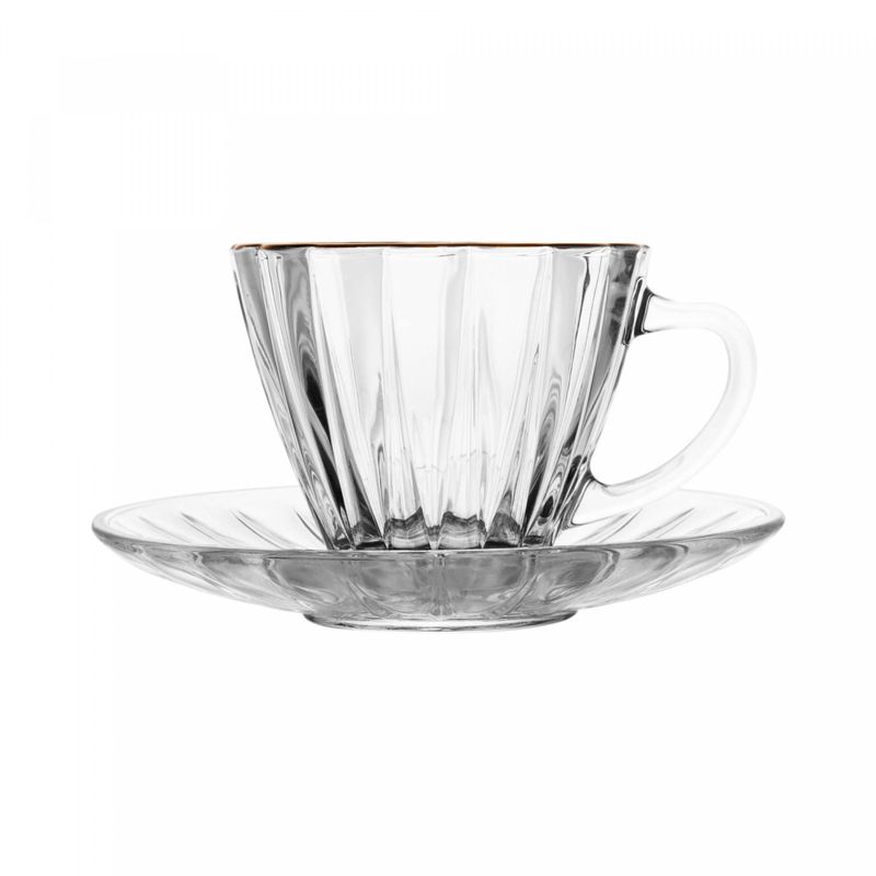 Conjunto-2-Xicaras-para-Cafe-de-Cristal-com-Fio-de-Ouro-e-Pires-Radial-90ml-Lyor