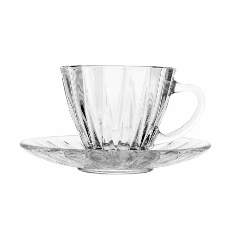 Conjunto-2-Xicaras-para-Cafe-de-Cristal-com-Pires-Radial-90ml-Lyor