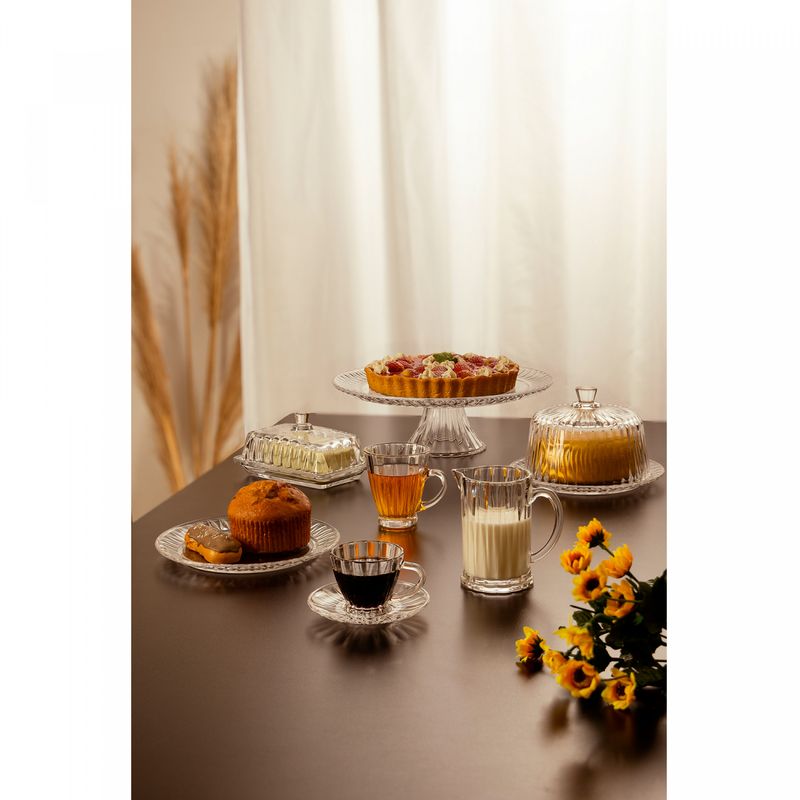 Conjunto-2-Xicaras-para-Cafe-de-Cristal-com-Pires-Radial-90ml-Lyor