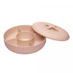 Petisqueira-Redonda-com-Tampa-e-Divisorias-em-Bambu-e-PP-Rosa-25cm-x-9.5cm-Lyor