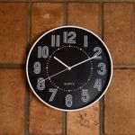 Relogio-de-Parede-de-Plastico-Preto-305cm-x-305cm-x-45cm-Lyor