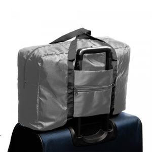 Bolsa com Encaixe para Mala de Viagem de Poliéster Cinza - Lyor