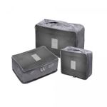 Conjunto-6-Organizadores-de-Mala-para-Viagem-em-Nylon-Cinza-Lyor