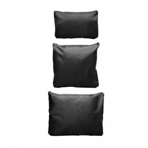 Conjunto 6 Organizadores de Mala para Viagem em Nylon Preto - Lyor
