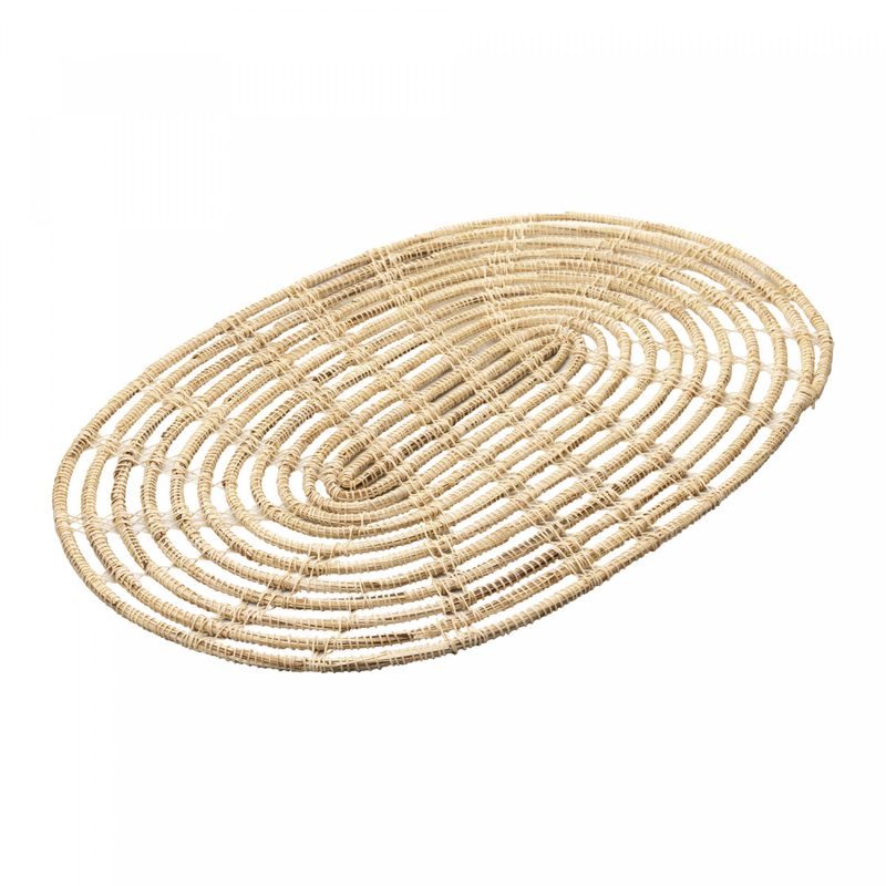 Lugar-Americano-Oval-de-Fibra-Natural-Palm-45cm-x-32cm-Lyor