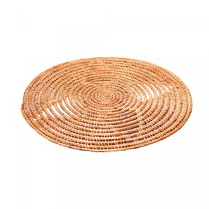 Lugar Americano de Fibra Natural Decorado Palm 35cm - Lyor