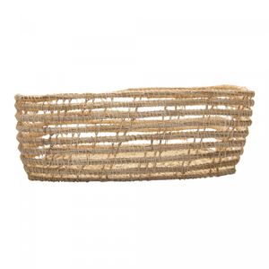 Conjunto 3 Cestos Retangulares Organizadores de Fibra Natural Palm - Lyor