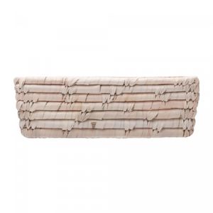 Conjunto 3 Cestos Retangulares Organizadores de Fibra Natural Braid - Lyor