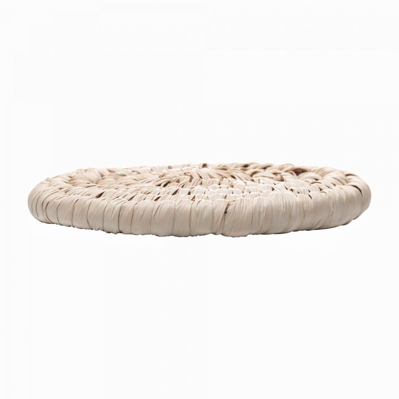 Conjunto-4-Porta-Copos-de-Fibra-Natural-Braid-10cm-Lyor