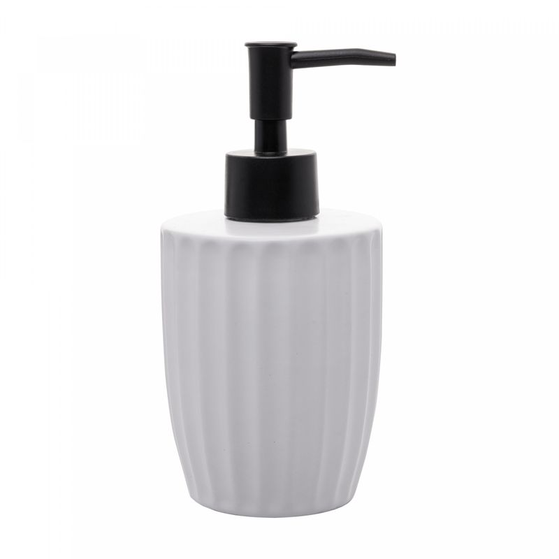 Porta-Sabonete-Liquido-de-Ceramica-Canelatta-Branco-330ml-Lyor