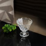 Taca-para-Sobremesa-de-Vidro-Flor-150ml-Lyor