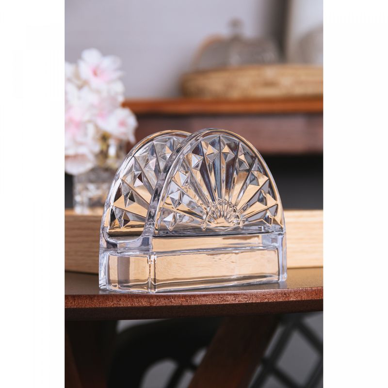 Porta-Guardanapos-de-Cristal-Sun-13cm-x-45cm-x-9cm-Lyor