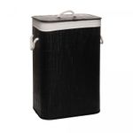 Cesto-para-Lavanderia-de-Bambu-com-Tampa-Preto-40cm-x-30cm-x-57cm-Lyor