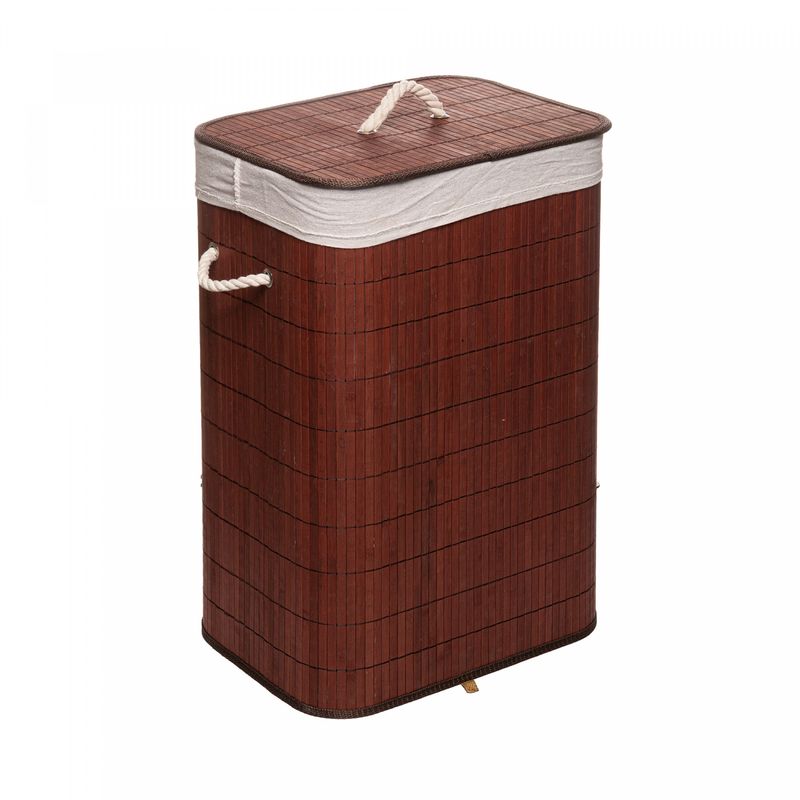 Cesto-para-Lavanderia-de-Bambu-com-Tampa-Marrom-40cm-x-30cm-x-57cm-Lyor