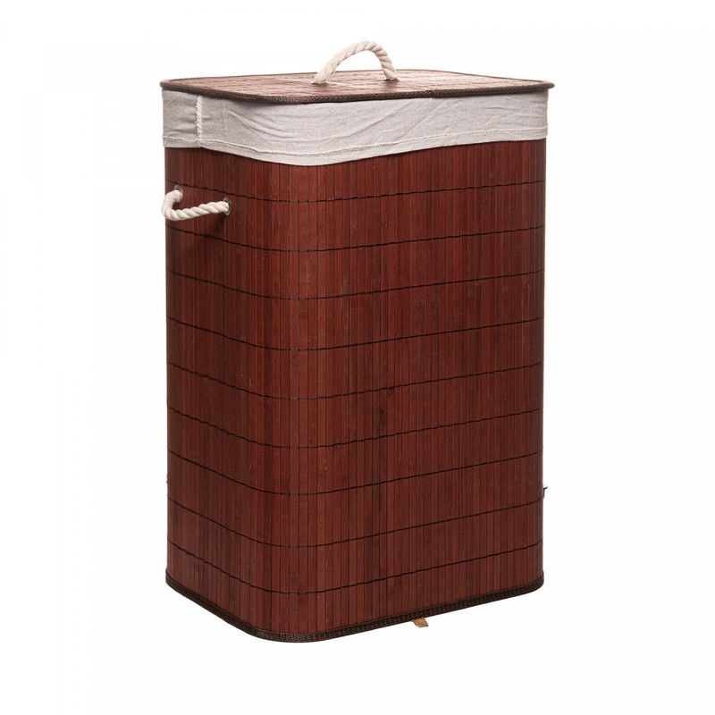 Cesto-para-Lavanderia-de-Bambu-com-Tampa-Marrom-40cm-x-30cm-x-57cm-Lyor