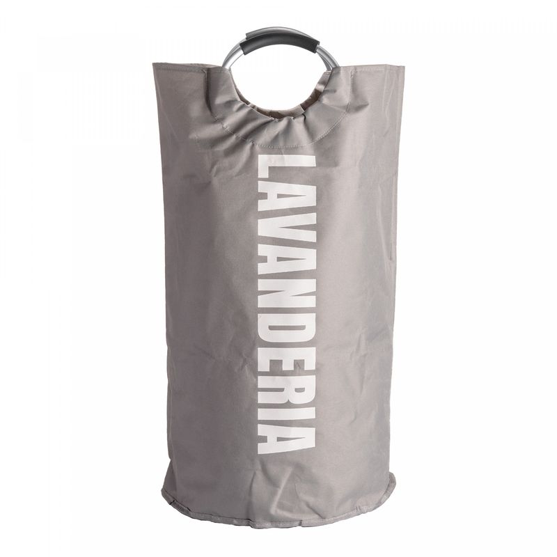 Cesto-para-Lavanderia-de-Poliester-com-Alca-em-Aluminio-Cinza-57cm-x-38cm-x-695cm-Lyor