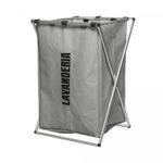 Cesto-para-Lavanderia-de-Poliester-Dobravel-Cinza-37cm-x-38cm-x-57cm-Lyor