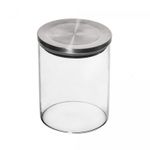 Porta-Mantimento-Hermetico-de-Vidro-Borossilicato-com-Tampa-em-Metal-350ml-Lyor