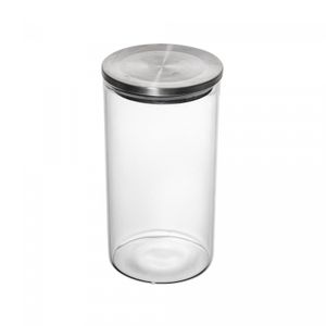 Porta Mantimento Hermético de Vidro Borossilicato com Tampa em Metal 550ml - Lyor