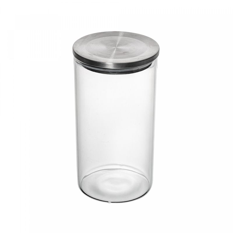 Porta-Mantimento-Hermetico-de-Vidro-Borossilicato-com-Tampa-em-Metal-550ml-Lyor