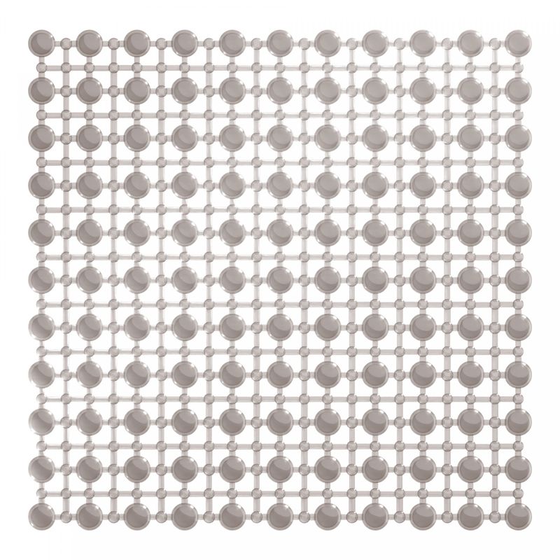 Tapete-Quadrado-de-PVC-com-Antiderrapante-para-Banheiro-Cinza-45cm-x-45cm-Lyor